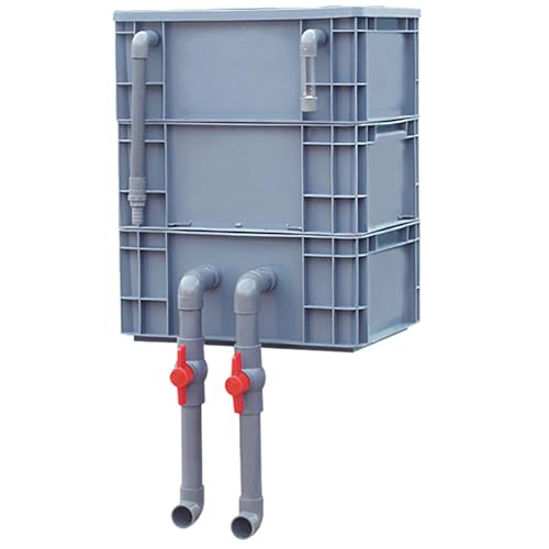 Boîtier de filtration pour aquarium anti-eau trouble et débris