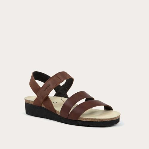 Image of NAOT Kayla Women's Sandals - Supportive 3-Strap Design with Backstrap, Cork & Latex Footbed - Arch Support - Travel-Friendly Comfortable Walking Sandals for All-Day Wear