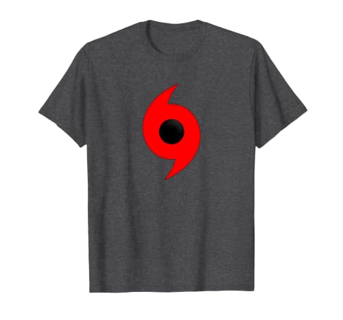 Hurricane Weather Symbol T-Shirt T-Shirt, Men, Dark Heather Grey, Small