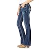 WallFlower Women's Luscious Curvy Bootcut Mid-Rise Bling Insta Stretch Juniors Jeans (Standard and Plus), Twinkle, 11