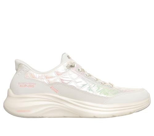 Skechers Sneaker da donna in schiuma Vapor Hands Free Slip-in, bianco/multicolore., 35.5 EU