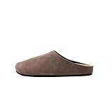 [amandpm] スリッパ ユニバーサル ミュールサンダル メンズ レディース 歩きやすい 疲れにくい おしゃれ キレイ目 通気性 ウォキングシューズ 春秋 日常着用 室内 厚底 脚長効果 美脚(ブラウン24.5cm)