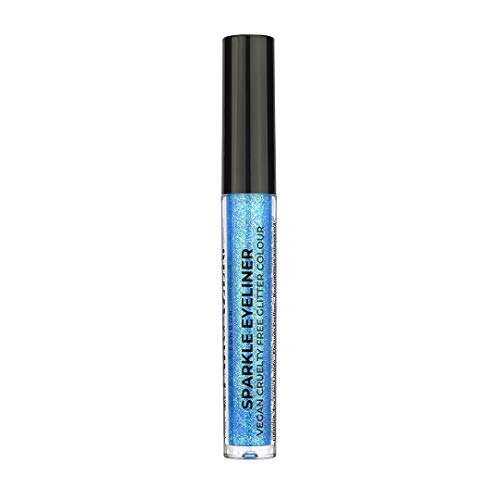 Stargazer Perfilador Líquido Vegano Brillo Resplandeciente, Secado Rápido, Brillo Extremo Fino, Color Azul 3 ml