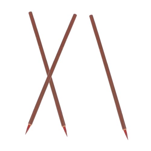 Homoyoyo 3Pcs Traditional Calligraphy Brush and Drawing Brushes for Beginners for Calligraphy Ink Painting and Art Projects
