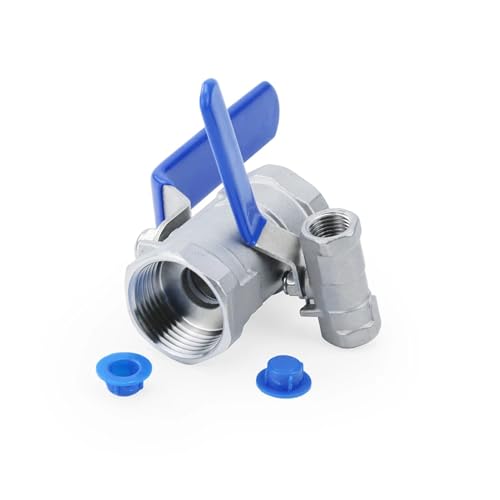 Vanne à boisseau inox 304 anti-fuite DN15 filetage femelle BSP pour réparer la plomberie