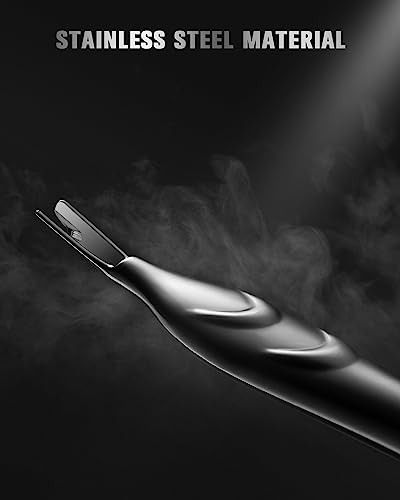 Feryes SZ-SPTC-F447 Cuticle Pusher With Fork, 2-In-1 Cuticle Trimmer Nail Care Tool, Stainless Steel Cuticle Remover Tool thumb #2