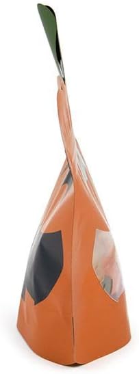 Miniatura 7 de ClearBags Jack-o-Lantern SP7JZA - Bolsas con forma de farol, 7 38 x 3 x 7 12, bolsas de recuerdos de fiesta de Halloween para niños, juguetes, bolsa