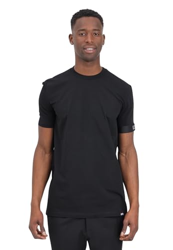 T-shirt noir pour homme DSQUARED2 confortable à bande élastique manche