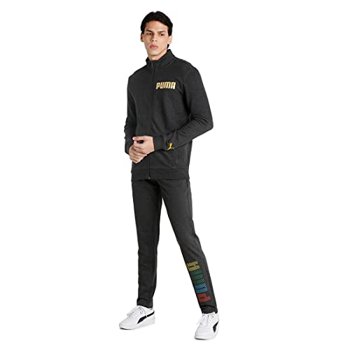 Image of Puma Men's Regular Fit Mid Rise Track Pant