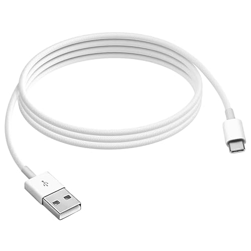 1 M iPhone 17/16E/16/15 Car Charger Cord for iPhone 17 16 15 Pro Max, 15 16 Plus, USB A to USB C Woven Cable for iPad 10th Gen, iPad Pro 12.9/11, Air 5th/4th Gen, Mini 6th Car Play Charging Cord