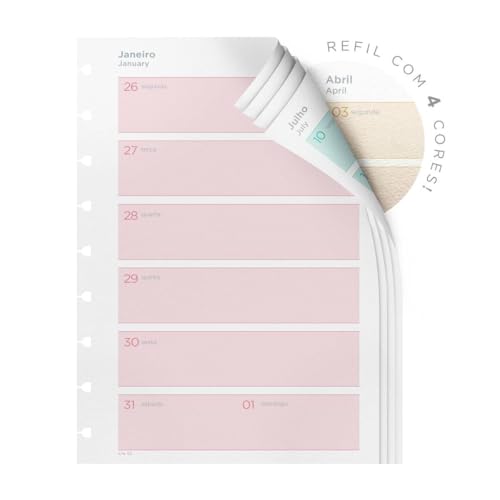 Refil SystemFlex Ultra, agenda 2025 90 g, 16,5 x 24 cm