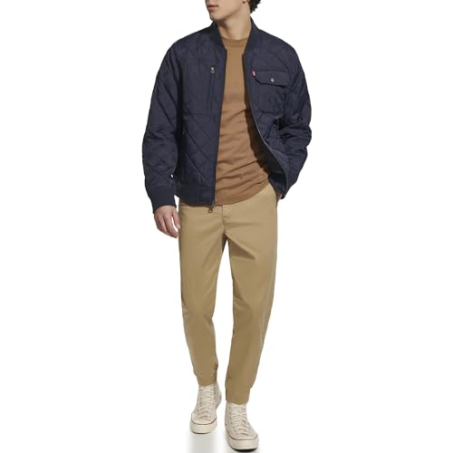 Image of Levi's Men's Levi's Men's Diamond Quilted Bomber Jacket