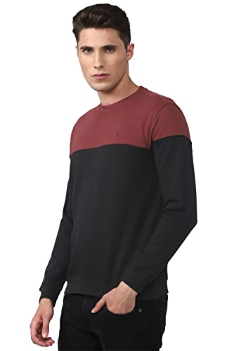 Image of Van Heusen Cotton Blend Men Crew Neck Sweatshirt