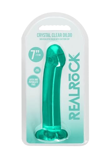 Dildo non réaliste avec tasse d'aspiration 6,7 '' / 17cm