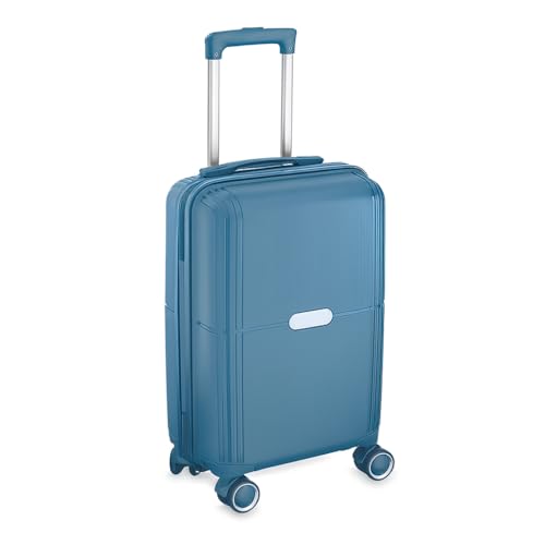 Mala de Bordo Executiva Compacta 34L – Polipropileno, Cadeado Integrado, Rodas 360°, Estrutura Leve e Resistente, Interior 210D – Ideal para Viagens Curtas e a Negócios