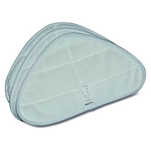Filtamagic Microfibre Triangler Cloths For H20 HD Steam Mop 3 Pack Cover