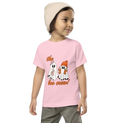 T-shirt Halloween pour tout-petit avec motif The Boo Crew en coton pré-rétréci