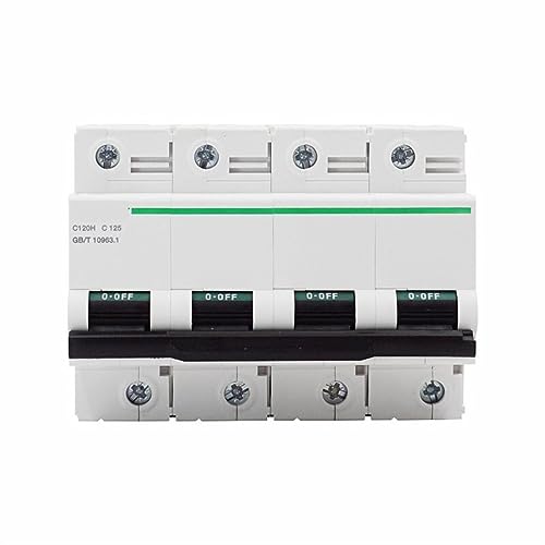 Disjoncteur C120H 4p 100A 10kA A9N19819 interrupteur modulaire courbe C