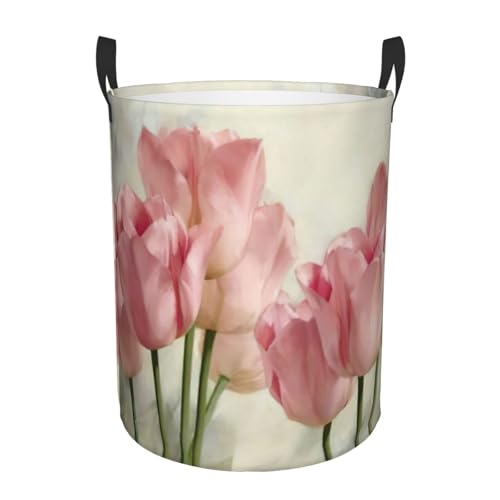 Panier à linge haut tulipes : la solution pour vos couettes - 2