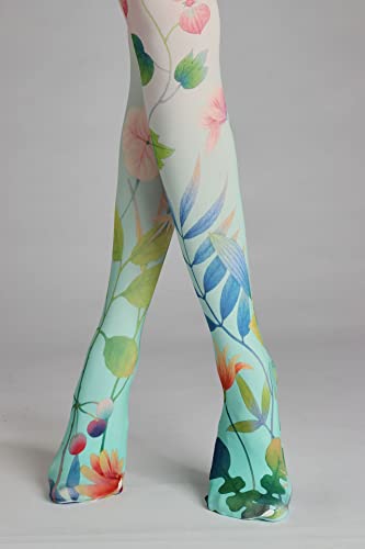 Image of Sahabowi Women's Sheer Tights, Digital Print Designs Stockings