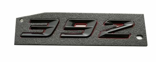 Image of Pair Set 392 Front Right Door Side Badge Nameplates Emblem Self-Adhesive Decals Sticker (Redline)