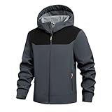 Generico Giubbino Uomo Parka Invernale Moto Giacchetta Impermeabile Antivento Cerata Giaccone Impermeabili Estiva Cappotto Da Lavoro Lungo Giacche Giacca Grigio M