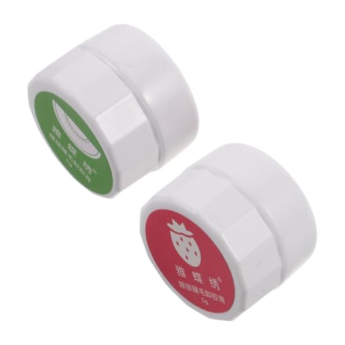 NIYANGLE 2 Piezas removedor de pegamento mascara de pestañas removedor de pestañas para extensiones removedor de pestañas en crema removedor de extensiones de pestañas Pegar