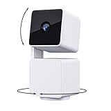 【1080PフルHD】WYZE Cam Pan v3 屋内屋外対応 Alexa対応 IP65防水 パン/チルト/ズーム Wi-Fiスマートホームセキュリティカメラ 赤ちゃん&ペット監視、カラーナイトビジョン、自動追跡、2ウェイオーディオ、室内用ネットワークカメラ 玄関カメラ ワイヤレスカメラ ホームカメラ