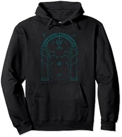 Lord of the Rings Doors of Durin Pullover Hoodie Pullover Hoodie