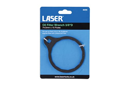 Laser Tools 8255 clé coiffe filtre à huile noir pour cloche de vidange auto
