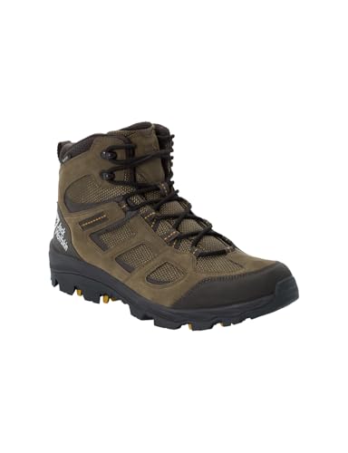 Jack Wolfskin Herren Vojo 3 Texapore Mid M Outdoorschuhe, Khaki Phantom, 42 EU