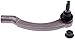 Dorman T3256XL Front Passenger Side Outer Steering Tie Rod End Compatible with Select Volvo Models