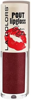 L.A. COLORS Pout Shiny Lipgloss, Muah! CLG645