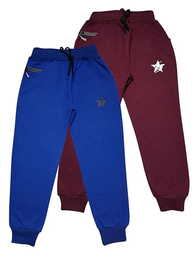 Image of STARLATH Track Pants for Boys, Cotton Lowers and Pajama for Boys (Pack of 2)
