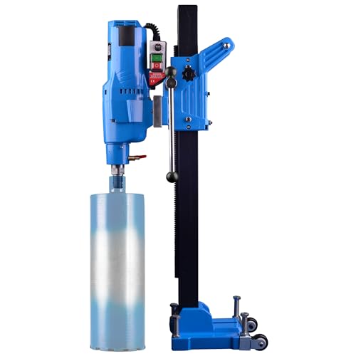 STAKO Professioneller Kernbohrmaschine mit kraftvollem 4350 Motor – mit Kernbohrständer – Bohrdurchmesser Max. Ø 305 mm – Diamant Kernbohrgeräte für beton 0-760 U/min – Kernbohreinheit mit PRCD