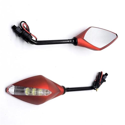 Espejo retrovisor universal para motocicleta para evitar puntos ciegos con rosca 8 10mm 8
