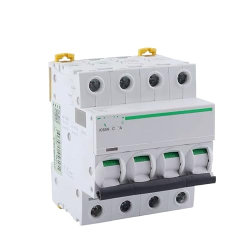 Disjoncteur 4P courbe D iC65N 25A pour éviter les déclenchements intempestifs sur moteur triphasé