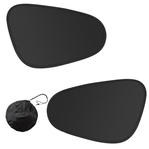 Juckier 車用サンシェード 静電気式 サイド 日除け UVカット遮断 折りたたみ...