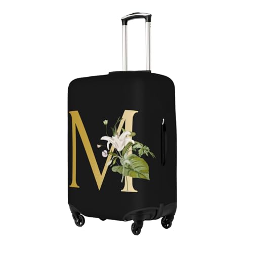 Decorative M Suitcase Protectors Elastic Washable Luggage Covers With Concealed Zippers For 18-32 Inch Luggage (Size L: Fits 25-28 Inch)2