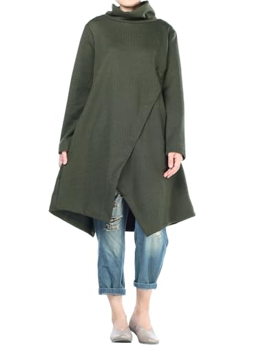 green cowl neck sweater dress Hey Girl Long Satin Cowl Neck Dress Forest Green main image 1