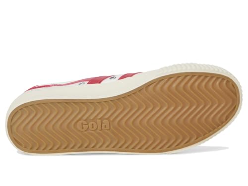 Image of Gola Women's Tennis Mark Cox Off-White /Raspberry 7 Medium