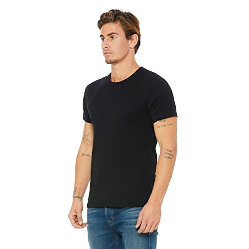 Bella Canvas 6 Pack Adult Unisex T-Shirt Black4