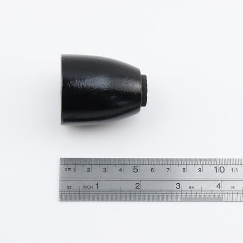 Patas de madera negras para tabla de cortar, 4 piezas miniatura 4