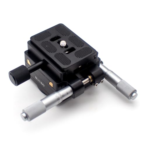 Amazon | XY 軸マイクロメータ 微調整スライド精度 0.01MM