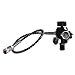 TUXING 4500psi 300Bar 6.8L Carbon Fiber HPA Tank High Pressure Cylinder with Regulating Valve Scuba Diving M18*1.5