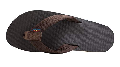 Rainbow Sandals Men's Single Layer Soft Top 1" EVA Rubber Filled Nylon Strap3