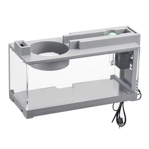 Aquarium avec pompe USB plastique résistant sans risque de fuite