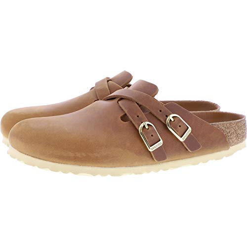 Birkenstock Unisex Blair FL Cognac HEX Brown Size:3