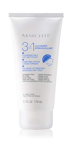 Marcelle 3-in-1 Cleanser, Hypoallergenic and Fragrance-Free, 5.7 fl oz