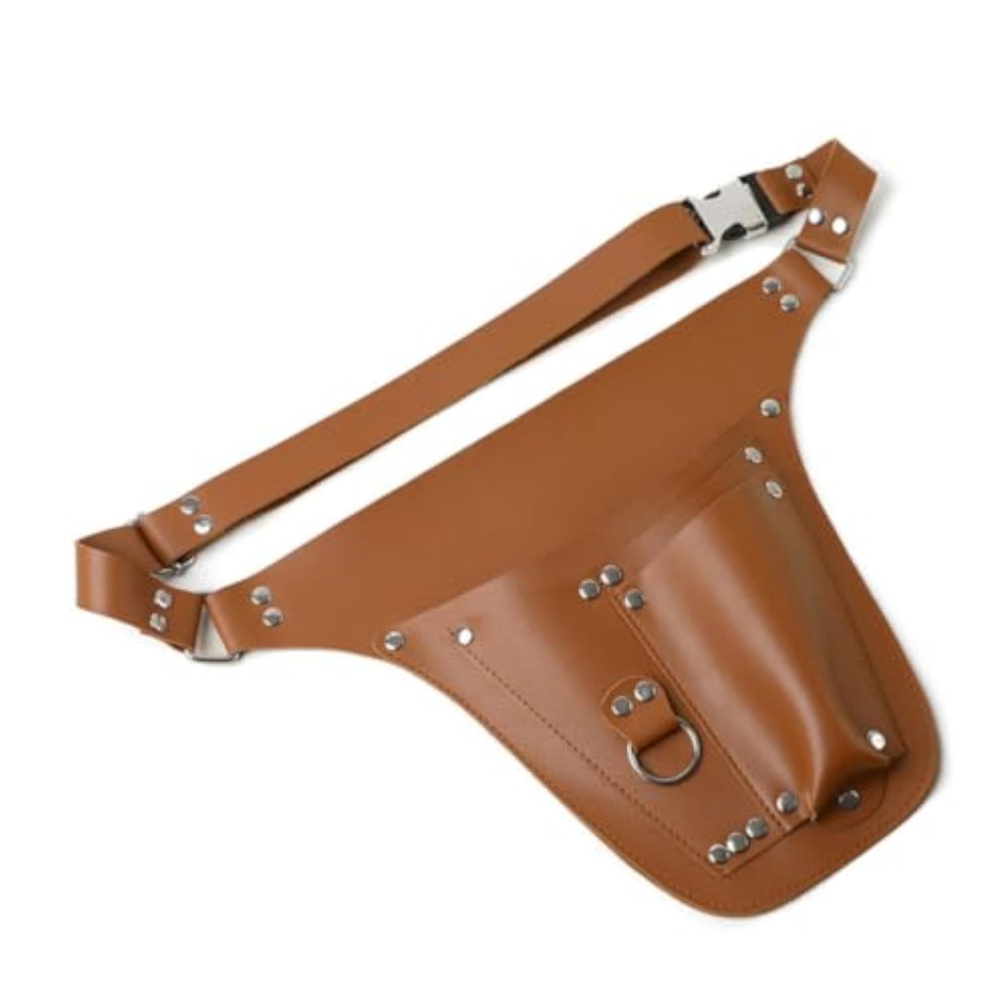 Utilitarian Waist Bag with Adjustable Strap, Edgy Inspired
